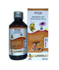 HONEY KID SYRUP (VỊ CAM & DỨA) 125ML