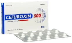 Cefuroxim 500mg CLong Hộp/10 Viên