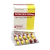 Cefalexin 500mg Brawn Hộp/10 vỉ x 10 viên