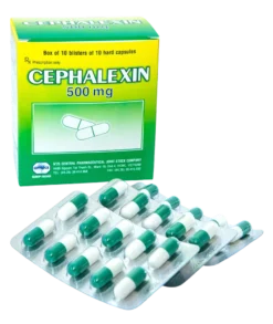 Cephalexin 500mg TW25 Hộp/10vỉ x 10viên nang cứng