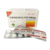 Griseofulvin 500mg Hộp/ 10 vỉ x 10 viên nén