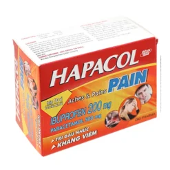 Hapacol Pain Hộp /10 Vỉ x 10 viên      TY