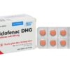 Diclofenac DHG 50mg Hộp/10 Vỉ x 10 Viên      TY