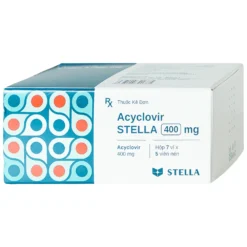 Acyclovir Stella 400mg Hộp/50 Viên      KĐ