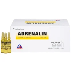 Adrenalin 1mg/ml Hộp/1 Vỉ x 10 Ống
