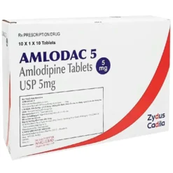 Amlodac 5mg Hộp/10 vỉ x 10 viên