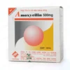 Amoxicilin 500mg Hộp/ 10 vỉ x 10 viên nang
