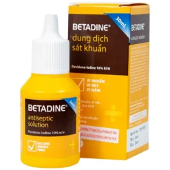Betadine Antiseptic Solution 10% Hộp/1 chai 30 ml