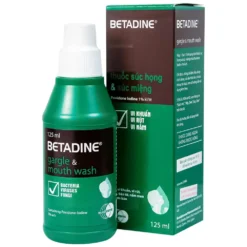 Betadine Gargle & mouth wash Hộp/1 chai 125 ml