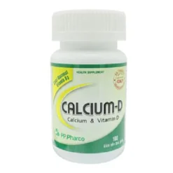 Calcium D Usa Lọ /100 viên
