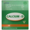 Calcium DSP Hộp/10 vỉ x 10 viên
