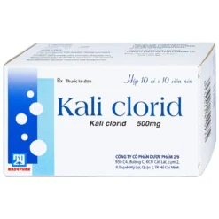 Calci Clorid 500mg/5ml Hộp/10 Vỉ x 5 Ống
