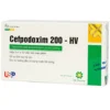 Cefpodoxim 200 - HV Hộp/3 vỉ x 10 viên      KĐ