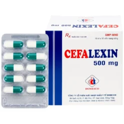 Cefalexin 500 mg Domesco Hộp/10 Vỉ x 10 Viên