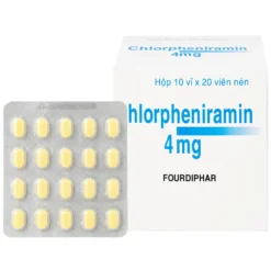 Chlorpheniramin 4 Mg TNam Lọ /200 Viên Nang