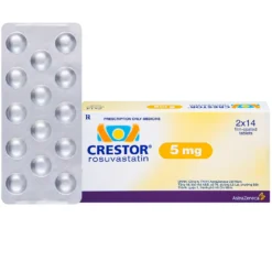 Crestor 5 Mg hộp/2 Vỉ x 14 Viên