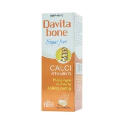 Davitabone SugarFree Hộp/1 tube 10 Viên