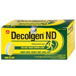 Decolgen ND Hộp/30 Vỉ x 4 Viên Nén