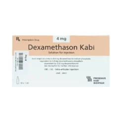 Dexamethason  Kabi 4mg/1 ml  Hộp/50 Ống x 1 ml