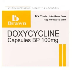 Doxycycline 100 mg Hộp/10 Vỉ x 10 Viên Nang