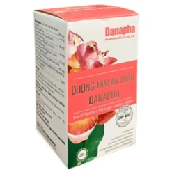 Dưỡng Tâm An Thần Danapha Hộp/1 lọ 100 viên nén BĐ
