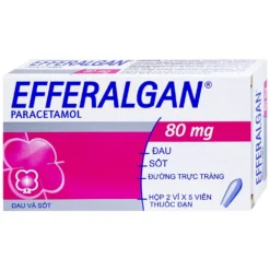 Efferalgan 300 Mg Hộp/2 Vỉ x 5 Viên Thuốc Đạn
