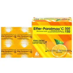 Effer Paralmax C 500/150 Hộp/5 vỉ x 4 viên sủi