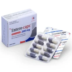 Entero-caps 200mg Hộp/3 Vỉ x 10 Viên
