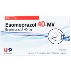 Esomeprazol 40-MV  Hộp/3 Vỉ x 10 Viên Nang