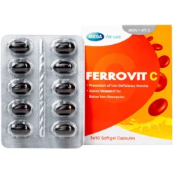 Ferrovit C Hộp/3 vỉ x 10 viên