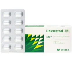 Fexostad 180 Hộp 1 Vỉ x 10 Viên