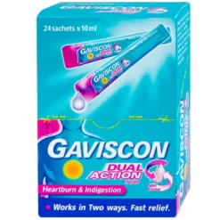 Gaviscon DualAction Hộp/24 Gói x 10 ml