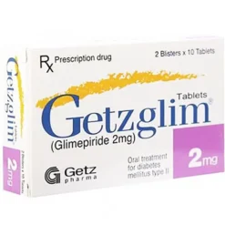Getzglim 2 mg Hộp/2 Vỉ x 10 Viên