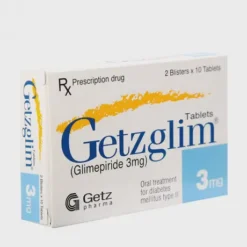 Getzglim 3mg Hộp/2 Vỉ x 10 Viên