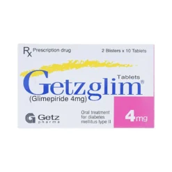 Getzglim 4 mg Hộp/2 Vỉ x 10 Viên