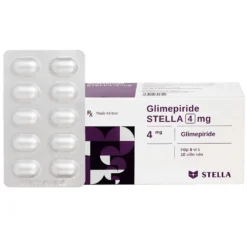 Glimepiride 4mg Stella Hộp/30 Viên    KĐ