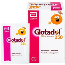 Glotadol 250 Hộp/ 20 gói x 2,5g
