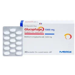 Glucophage Tab 1000 mg Hộp/30 Viên