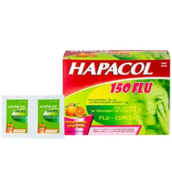 Hapacol 150 Flu   Hộp/24 Gói x 1.5 G