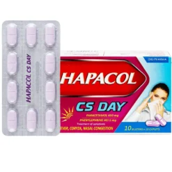 Hapacol CS Day Hộp/10 vỉ x 10 viên         TY