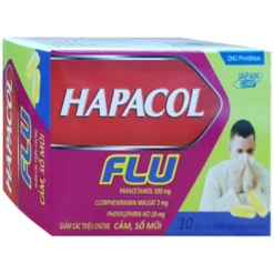 Hapacol Flu Hộp/10 Vỉ x 10 Viên      TY