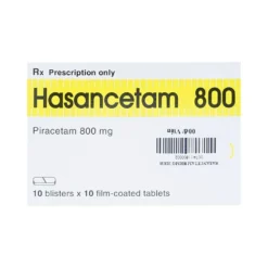 Hasancetam 800 Hasan Hộp/10 Vỉ x 10 Viên