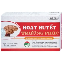 Hoạt Huyết Soha Hộp/3 vỉ x 10 viên