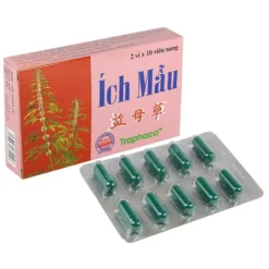 Ích Mẫu Traphaco Hộp/2 vỉ x 10 viên