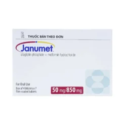 Janumet 50mg/850mg Hộp/4 vỉ x 7 viên nén