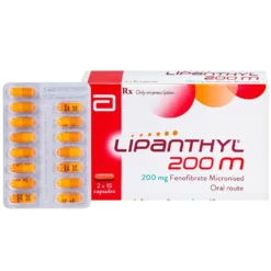 Lipanthyl  200mg Hộp/2 Vỉ  x 15 Viên