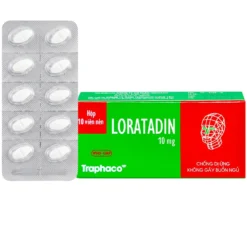 Loratadin 10mg Traphaco Hộp/10 viên