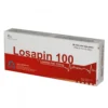 Losapin 100mg SPM Hộp/ Hộp 3 vỉ x 10 viên