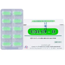 Maloxid Mekophar Hộp 10 vỉ x 8 viên