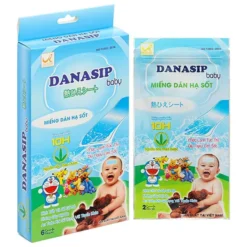 Miếng Dán Hạ Sốt Danasip BaBy Hộp/6 Miếng